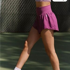 FP Movement by Free People Dark Purple Athletic Shorts